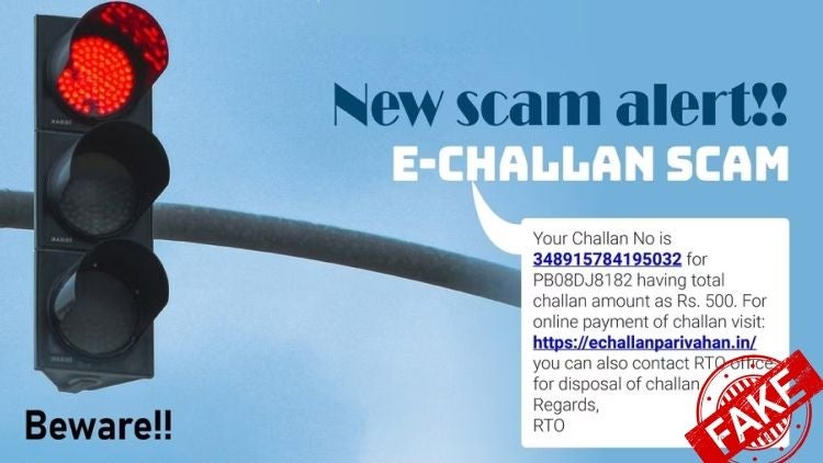 Fake E-Challan Link Identification