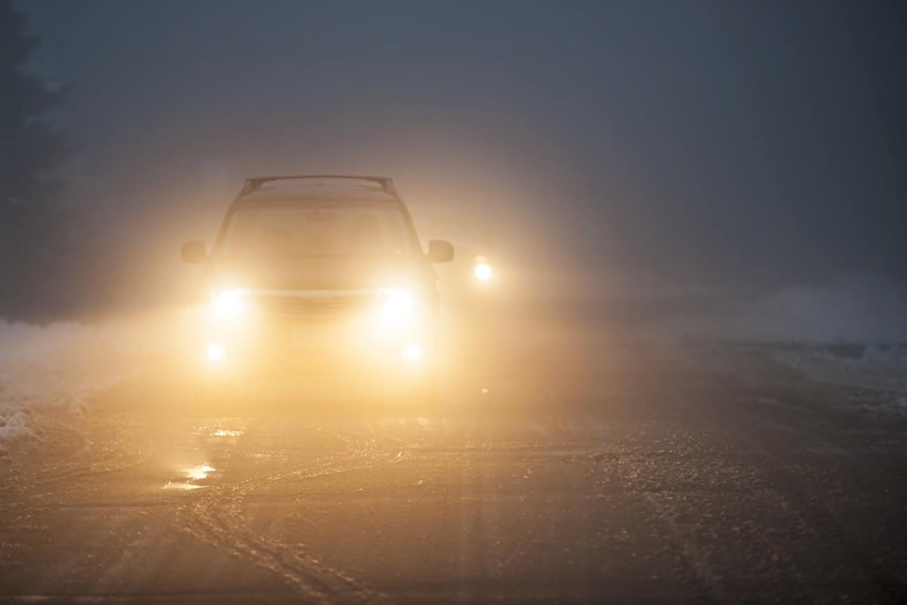 Winter Car Care Tips - Headlamps in Fog- Cars24.com