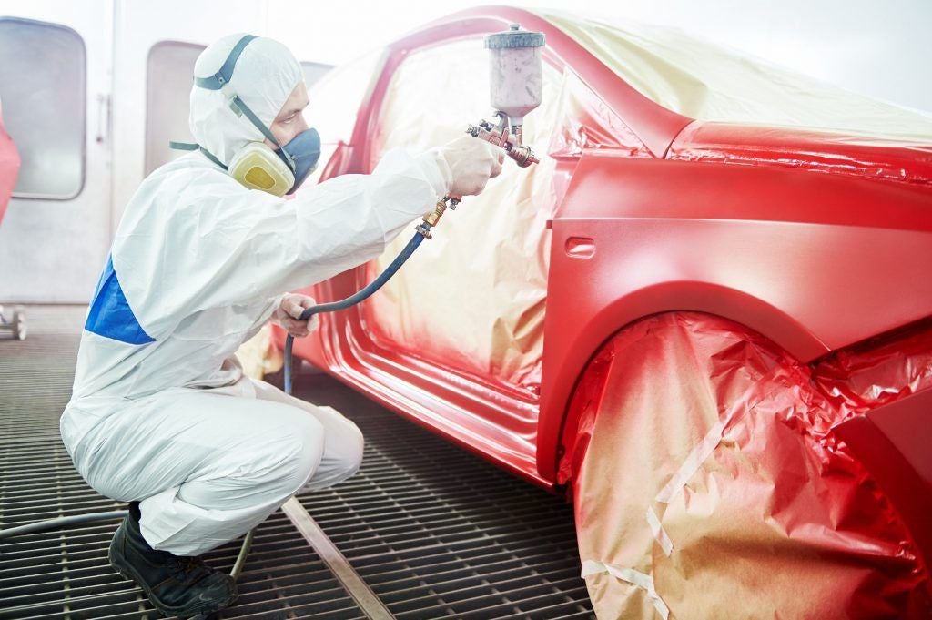 Car Painting - Base Coat Spray