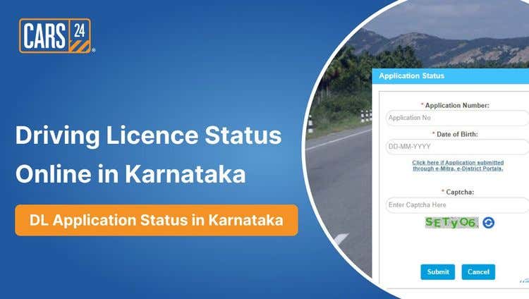Driving Licence Status Online in Karnataka 