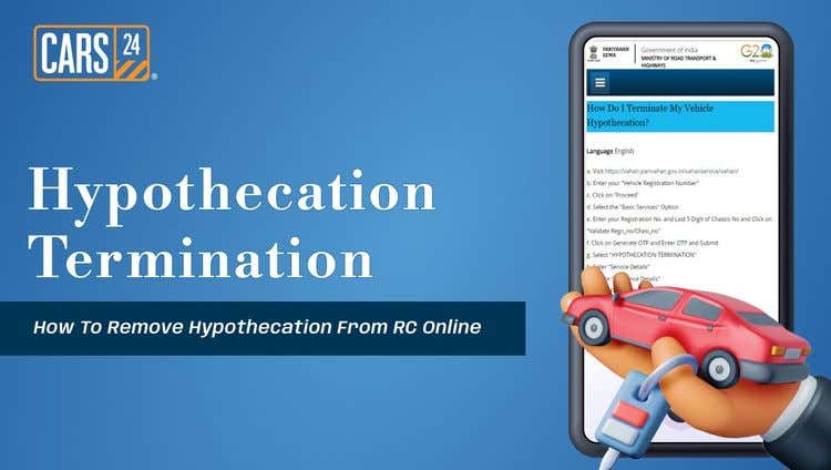 How to Remove Hypothecation from RC Online