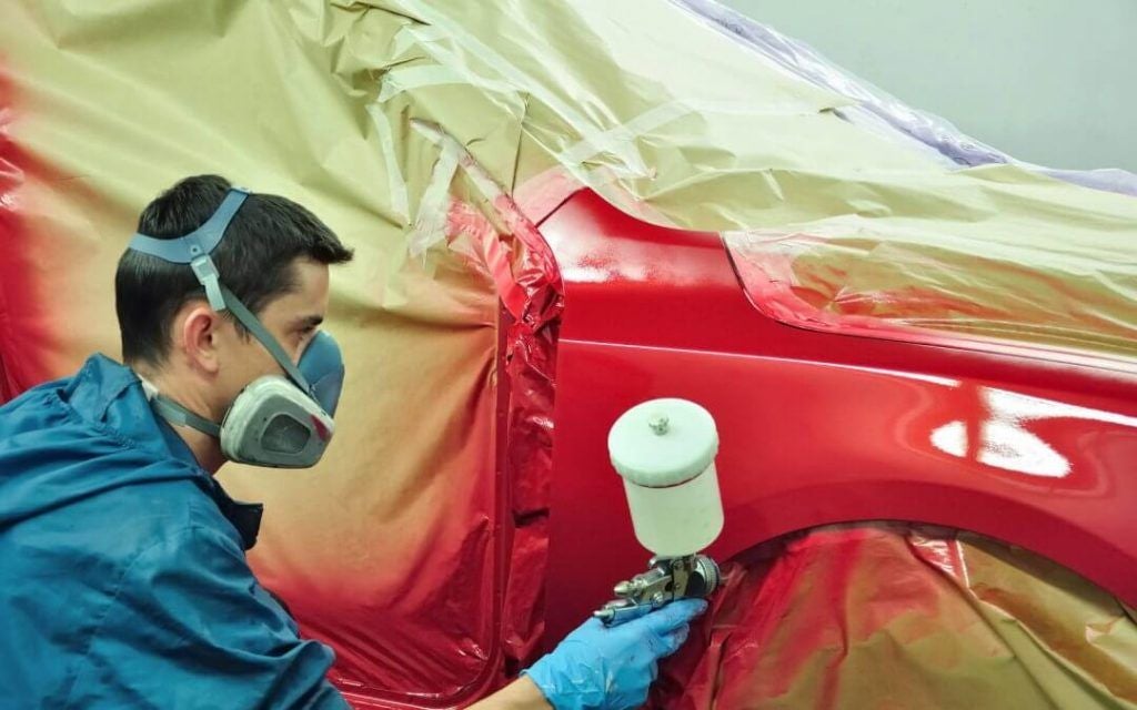 Car Painting - Clear Coating