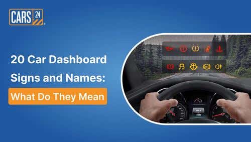 20 Car Dashboard Symbols and Meanings