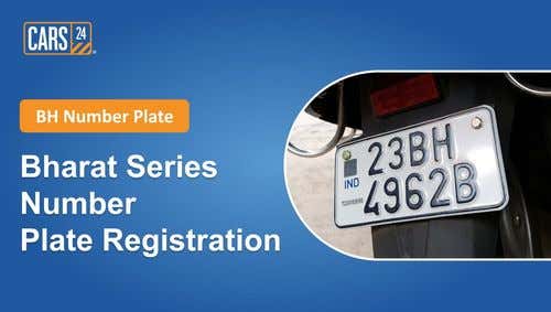 BH Number Plate: Bharat Series Number Plate Registration
