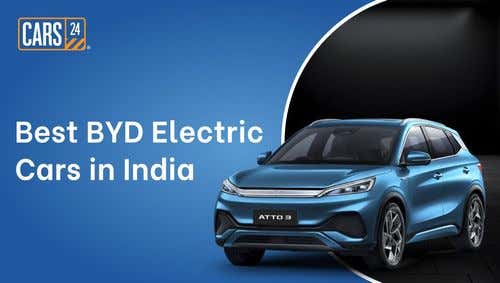 Best BYD Electric Cars in India in 2024
