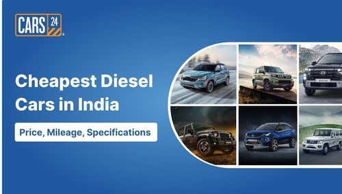 Cheapest Diesel Cars in India - Price, Mileage, Specification