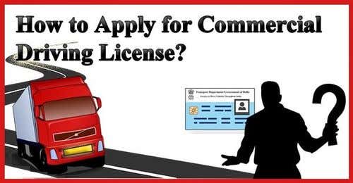 Commercial Driving Licence (CDL)