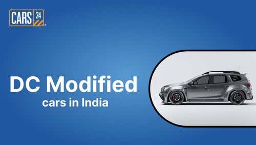 DC Modified cars in India