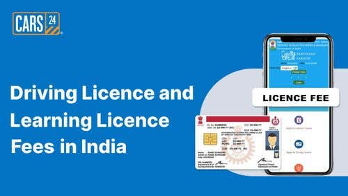 Driving Licence and Learning Licence Fees in India 2024