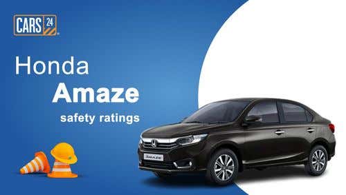 Honda Amaze Safety Rating: Adult & Child Protection Score