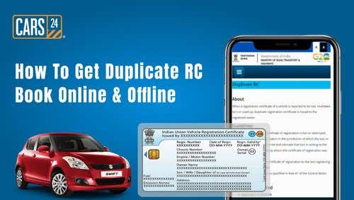 How To Get Duplicate RC Book Online & Offline - 2024