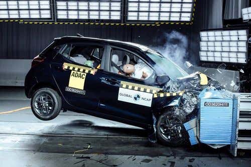 Hyundai Grand i10 NIOS Crash Tested, Scores Just 2 Stars At Global NCAP