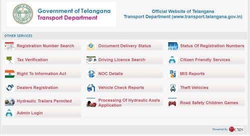 Driving Licence Fees Online in Telangana – DL Application Fees in Telangana