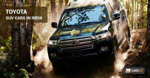Toyota SUV Cars in India