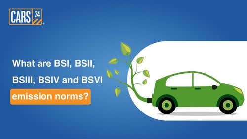 What are BS1, BS2, BS3, BS4 and BS6 emission norms?