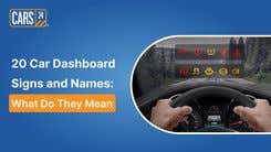 20 Car Dashboard Signs and Names