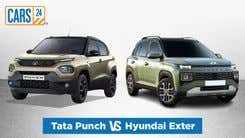 Hyundai Exter vs Tata Punch Comparison