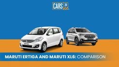 Maruti Ertiga vs Maruti XL6 Comparison