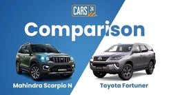Mahindra Scorpio N Vs Toyota Fortuner Comparison